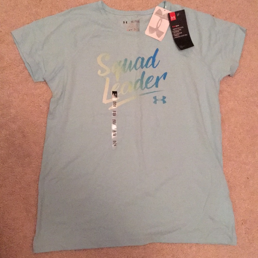 Under Armour light blue t-shirt